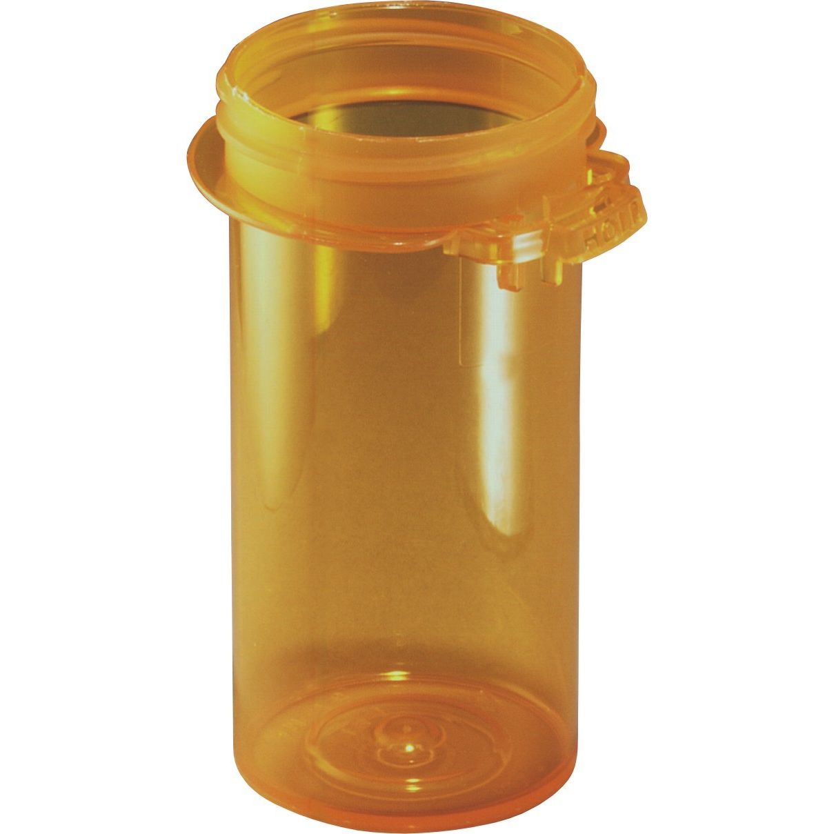 Centor 20 Dram bernsteinfarbene 1-Click Clear-Vu-Flasche 145 Stück, Rezeptflaschen