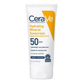 CeraVe Feuchtigkeitsspendende Mineralische Sonnencreme LSF 50 | 100% Mineralische Körperlotion mit Zinkoxid & Titandioxid | 147 ml