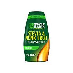 Whole Earth Flüssiges Stevia- & Mönchsfrucht-Süßungsmittel, Kalorienfrei, 48 ml Quetschflasche