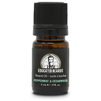 Educated Beards Bartöl Pfefferminze & Zedernholz 5ml