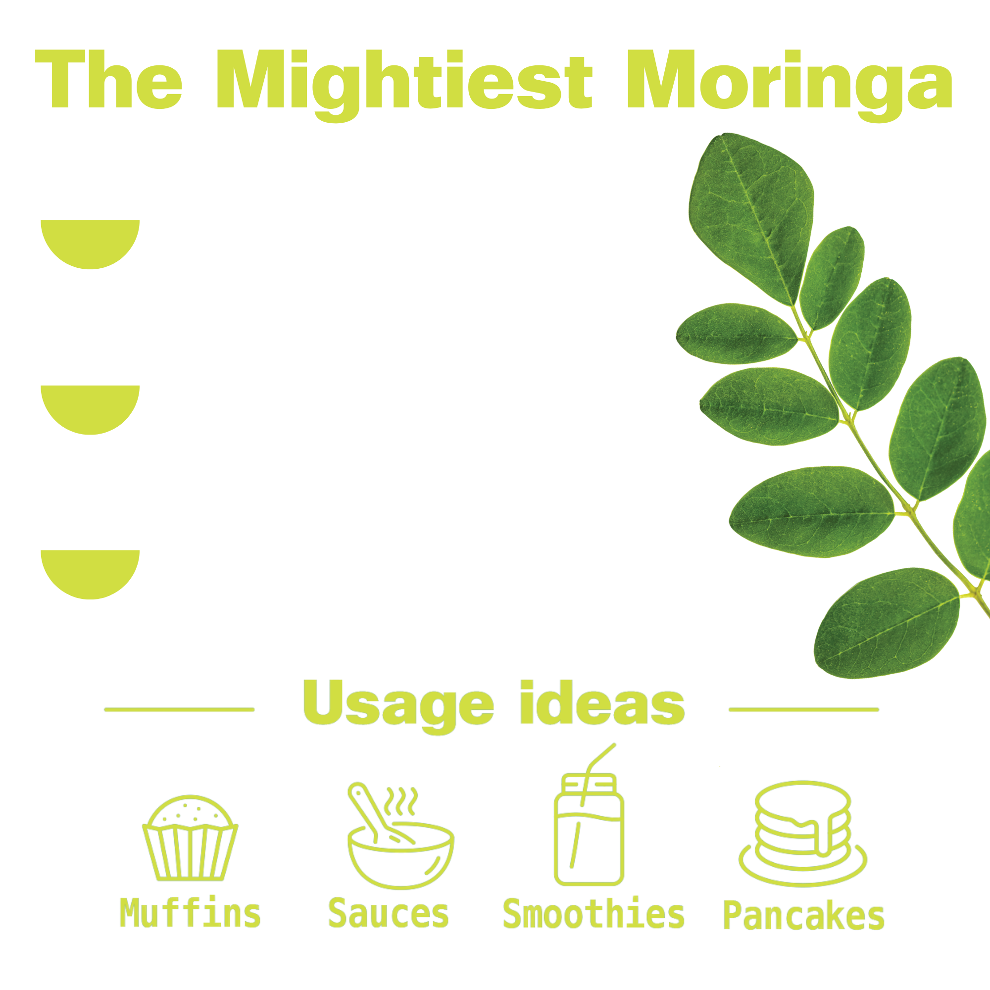Organic Pure Moringa Powder (10.6 oz)
