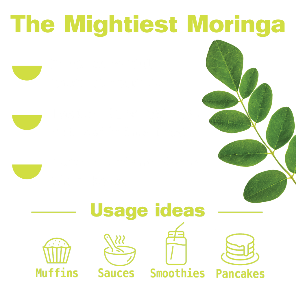 Organic Pure Moringa Powder (7.4 oz)