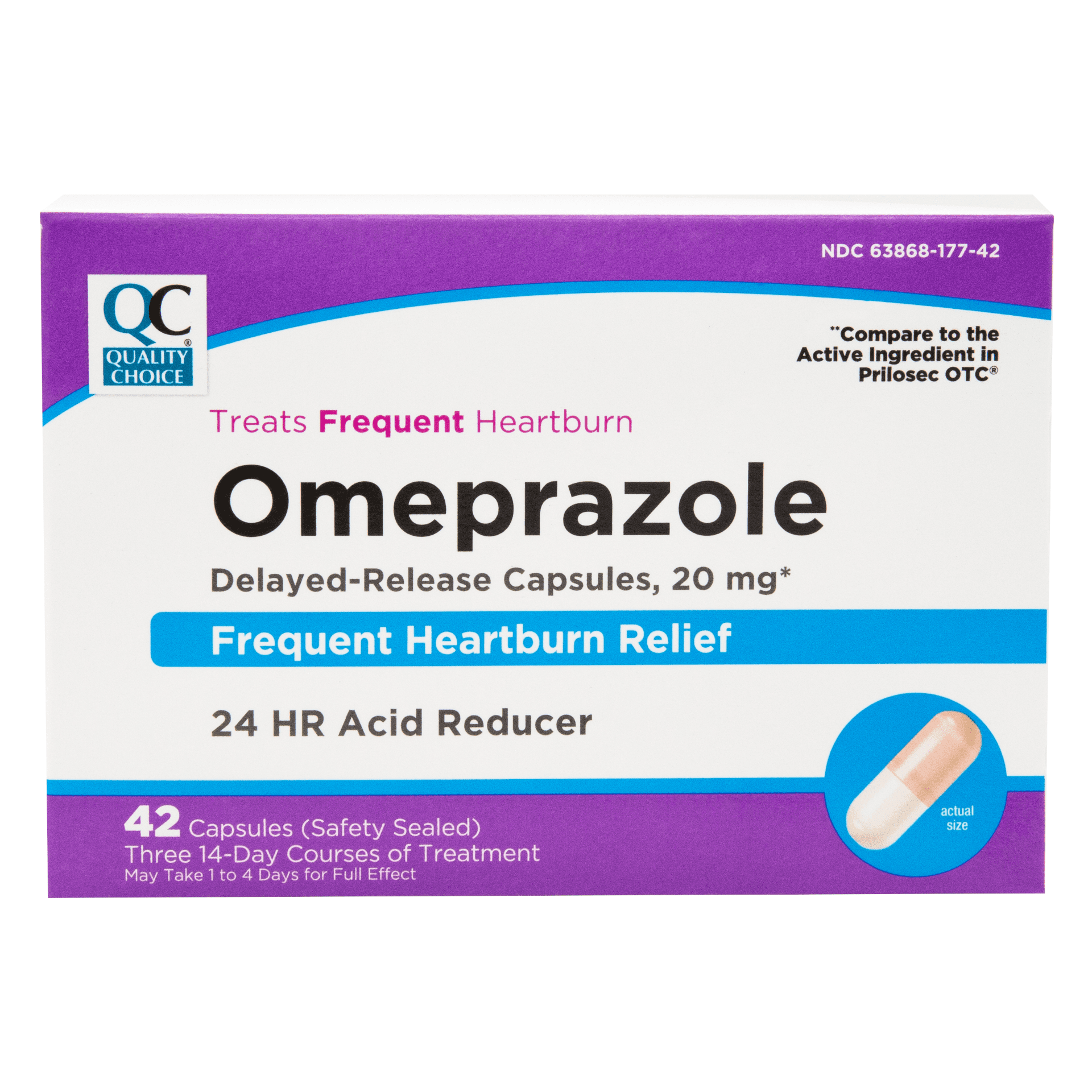 Omeprazol 24 Stunden magensaftresistente Tabletten 20 mg - 42 Stück