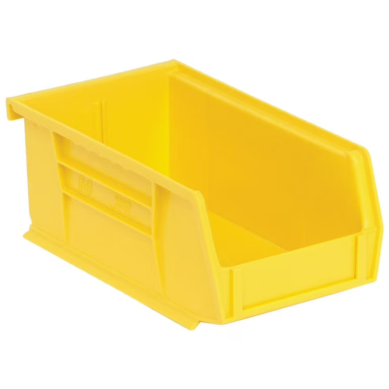 Clear Quantum Storage ULTRA Kunststoffbehälter, stapelbar & hängbar, 4-1/8 B x 7-3/8 T x 3 H