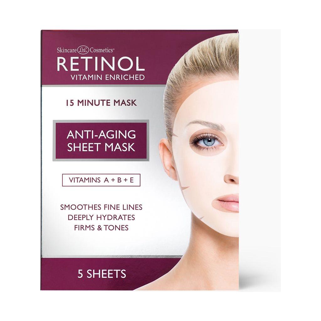 Retinol Anti-Aging Tuchmaske - 5 Tuchmasken