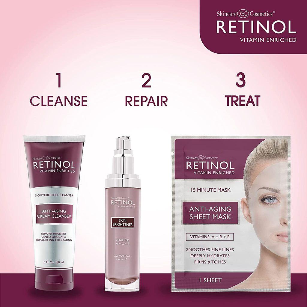 Retinol Anti-Aging Tuchmaske - 5 Tuchmasken