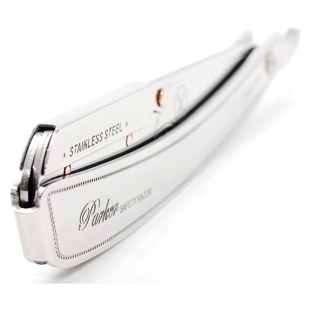 Parker SRX Heavy Duty Edelstahl Griff Clip Typ Friseur Rasiermesser