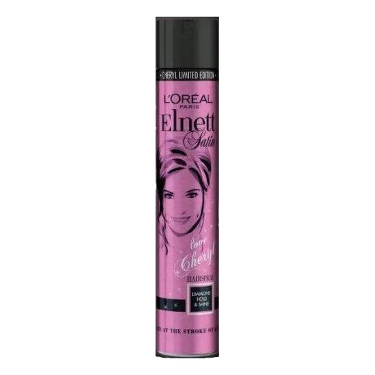 L'Oréal Elnett Satin Cheryl Limited Edition Diamond Haarspray mit starkem Halt und Glanz 400 ml