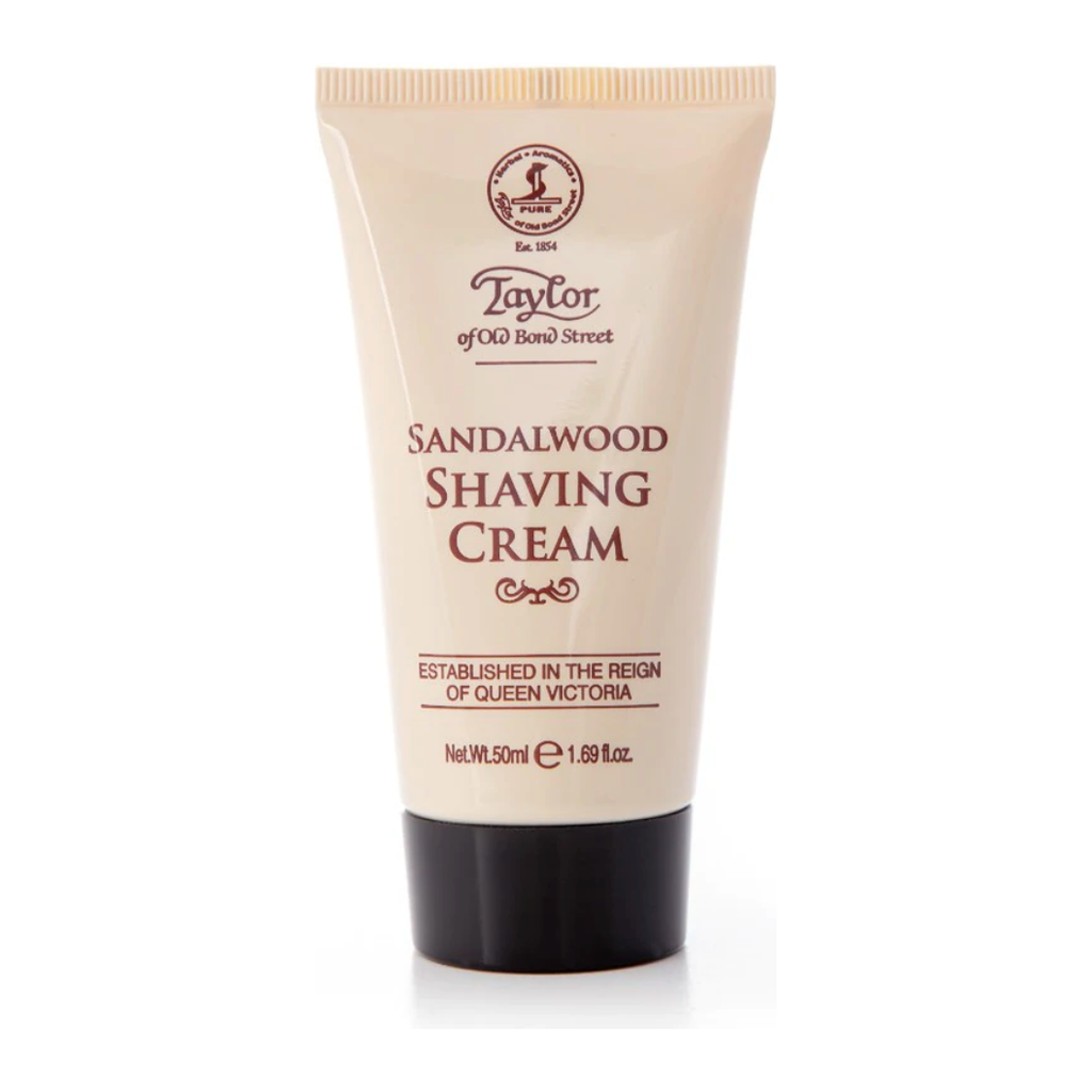 Taylor Of Old Bond Street Sandalwood Rasiercreme Reisegröße Tube 1.7 Oz