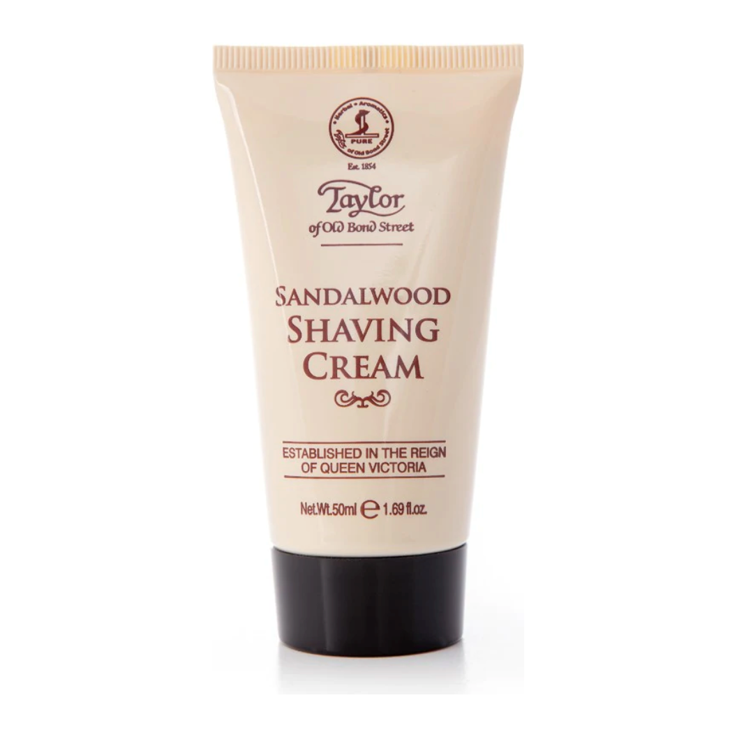 Taylor Of Old Bond Street Sandalwood Rasiercreme Reisegröße Tube 1.7 Oz