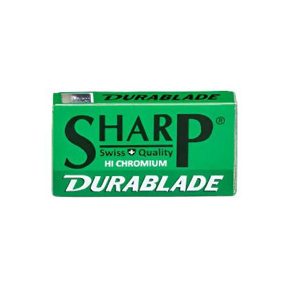 Sharp Durablade Hi Chromium Double Edge Rasierklingen - 10er-Pack
