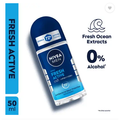 Nivea Men Fresh Active 48H Anti-Transpirant antibakterielles Roll-on Deodorant 50 ml