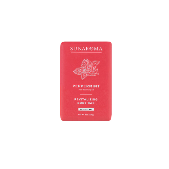 Sunaroma Körperseife mit Pfefferminzöl und Rosmarin, 227 g
