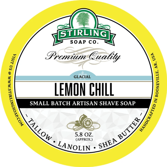 Koleksioni i Rrojës Stirling Soap Co. Glacial - Lemon Chill