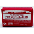 Dr. Bronner's Reine Kastilienseife Rose 140 g