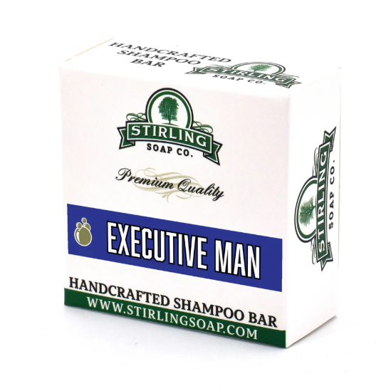 Stirling Soap Co. Executive Man Shampoo Bar 107.7 g
