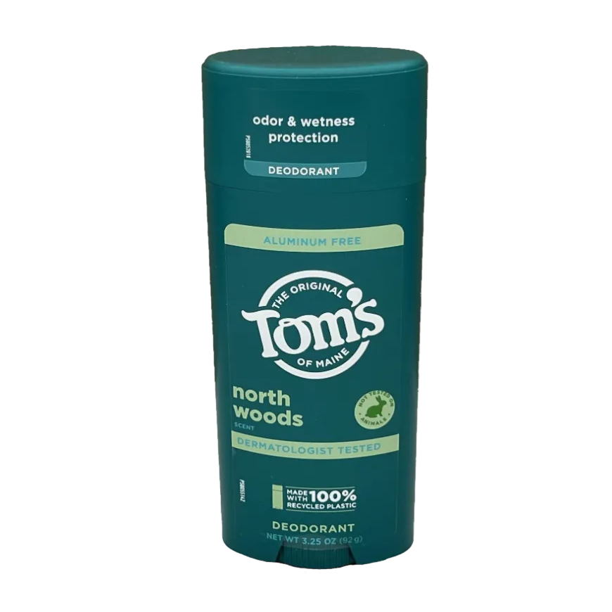 Tom's of Maine Deodorant, North Woods Duft, Aluminiumfrei 92 g