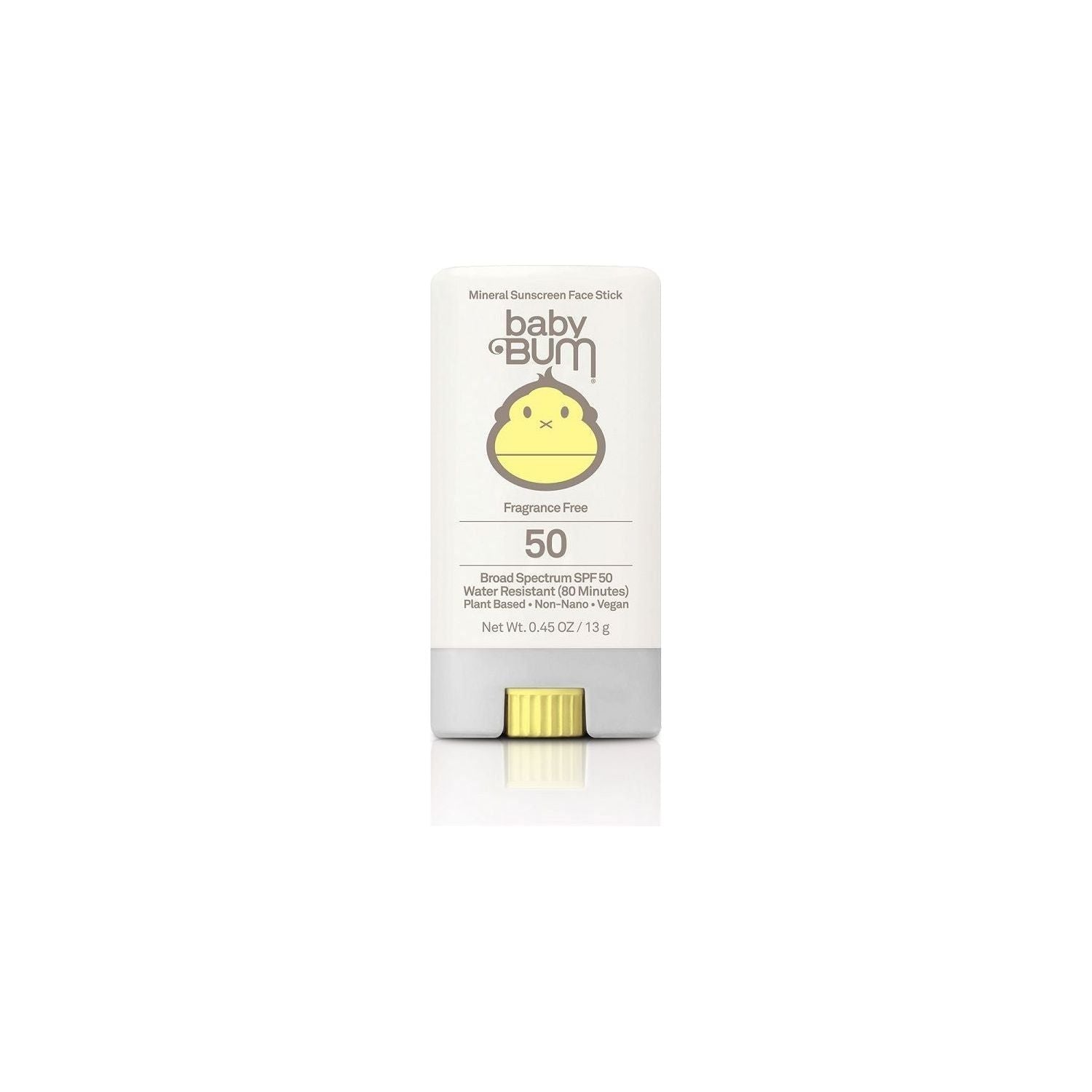 Shkop mbrojtës dielli për fytyrë Sun Bum Baby Mineral SPF 50 - Pa aromë 0.45 oz