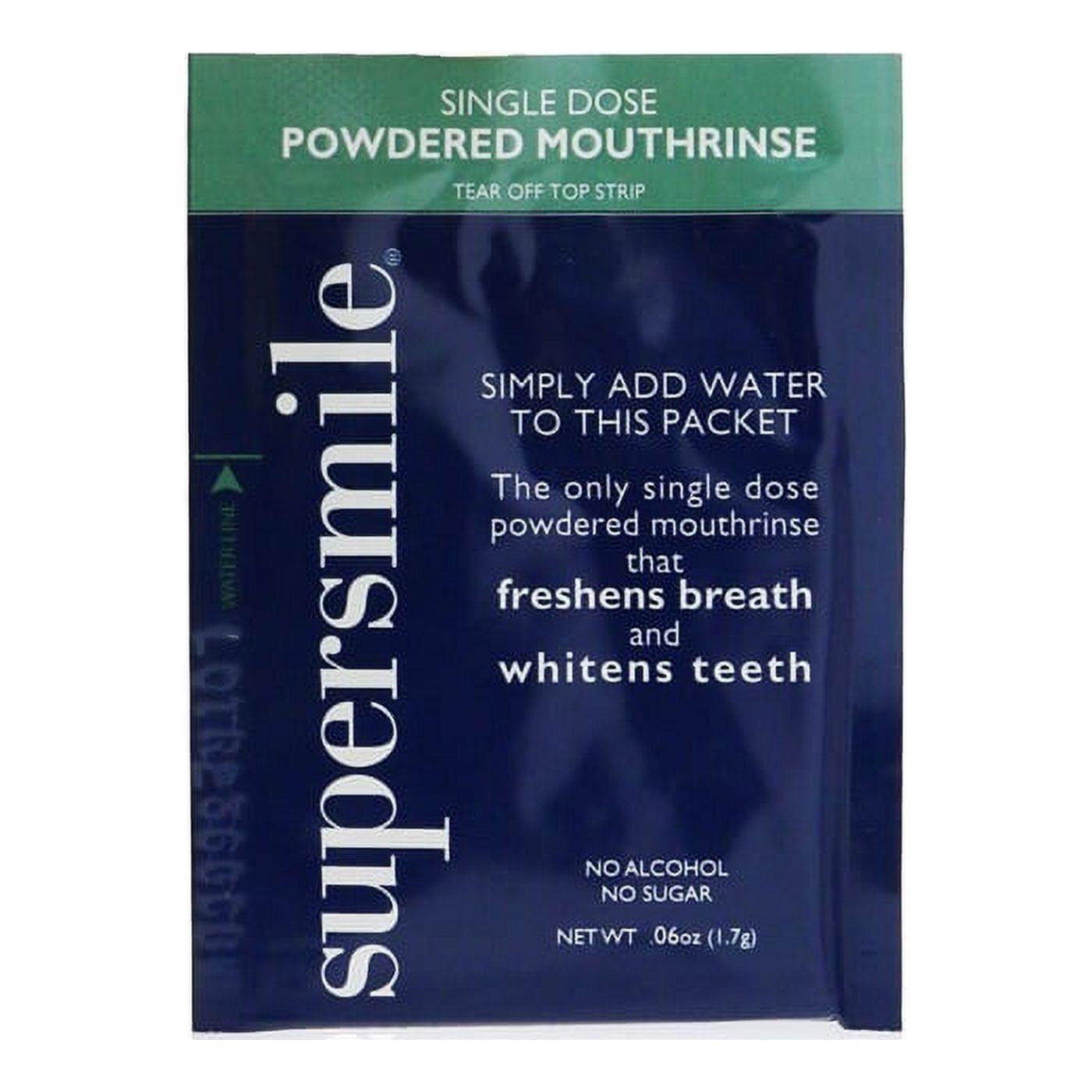 Supersmile Einzeldosis Mundspülpulver (ohne Alkohol/Zucker) 60x1.7g