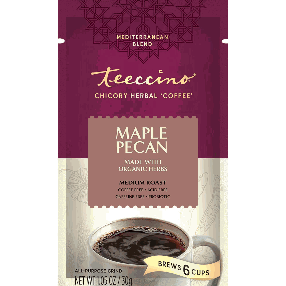 Maple Pecan Chicory Herbal Coffee