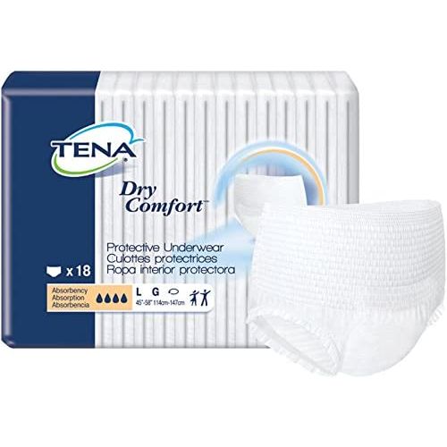Tena Dry Comfort Uwear 4x18lge