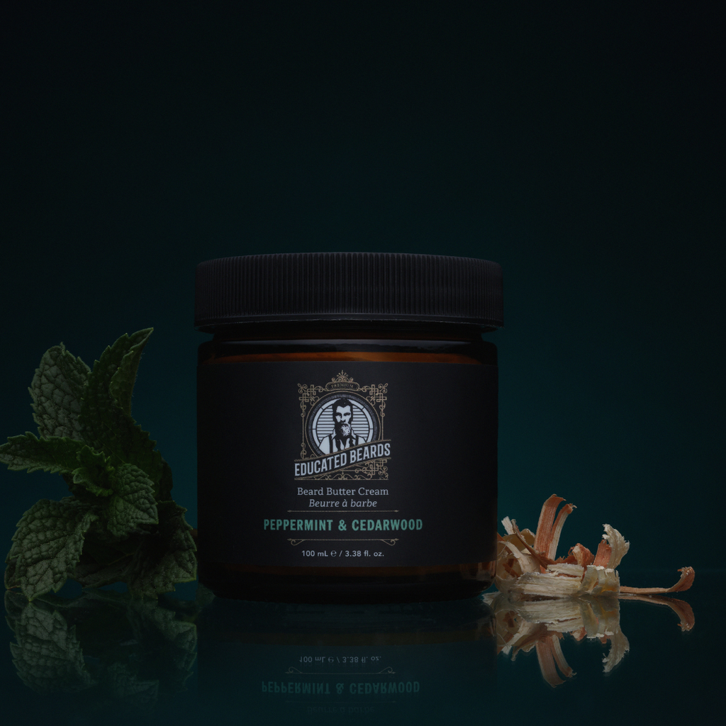 Educated Beards Pfefferminz & Zedernholz Bartbuttercreme 100ml