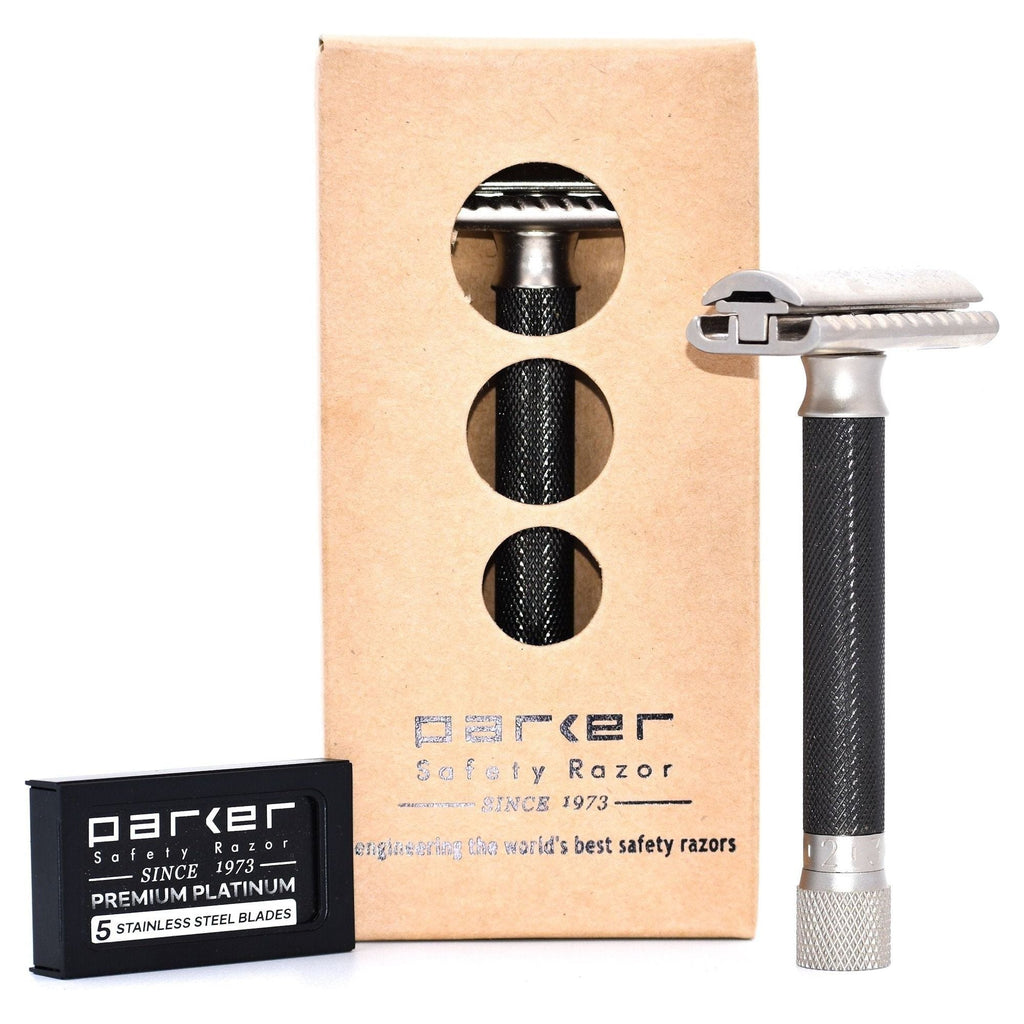 Parker Variant Einstellbarer Rasierhobel – Graphit [VAR-GR]