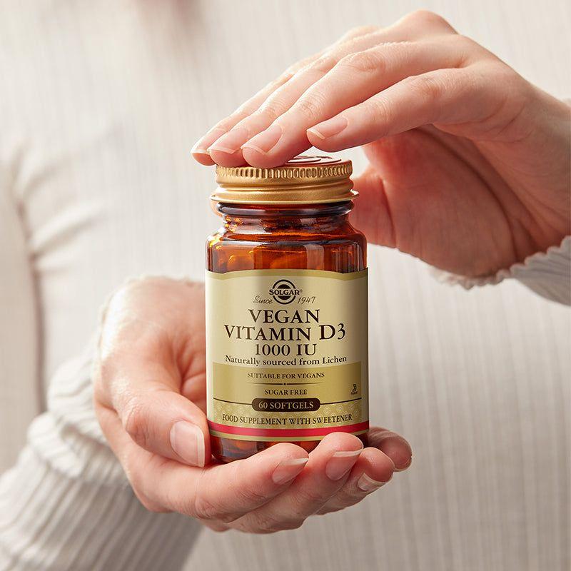 Solgar Veganes Vitamin D3 60 Weichkapseln – 5 Oz