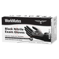 Workmates Schwarze Nitrilhandschuhe (100 Stk.) Größe S