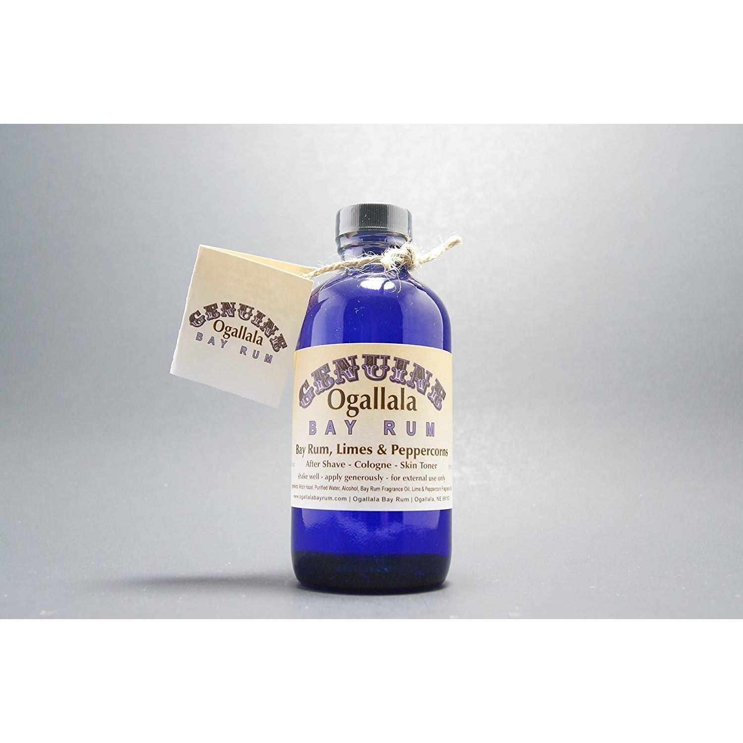 Ogallala Bay Rum, Limetten & Pfefferkörner Pre Shave – After Shave – Gesichtswasser 237 ml