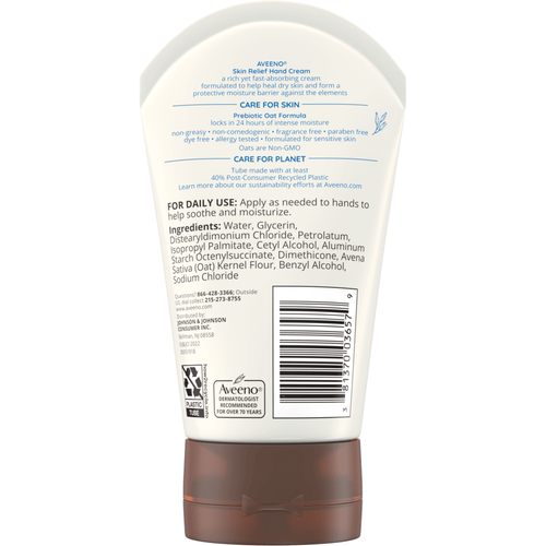 Krem duarsh Aveeno Active Naturals Skin Relief, 3.5 Oz