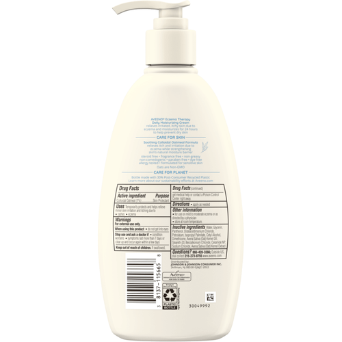 Krem hidratues Aveeno Active Naturals kundër ekzemës, 355 ml