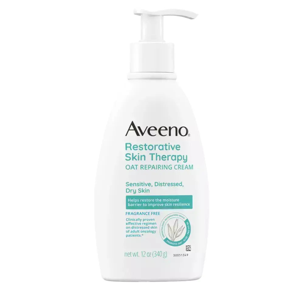 Aveeno Regenerierende Hauttherapie Hafer Reparierende Creme Trockene Haut 340 g