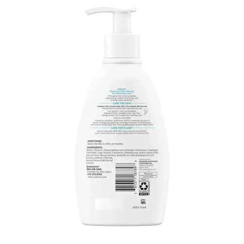 Aveeno Regenerierende Hauttherapie Hafer Reparierende Creme Trockene Haut 340 g