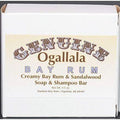 Ogallala Bay Rum & Sandalwood Sapun dhe Shampo Krem në Trajtë Tabletash 127.5 gr