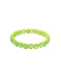 Bracelet - Candy Gem Heart Lime
