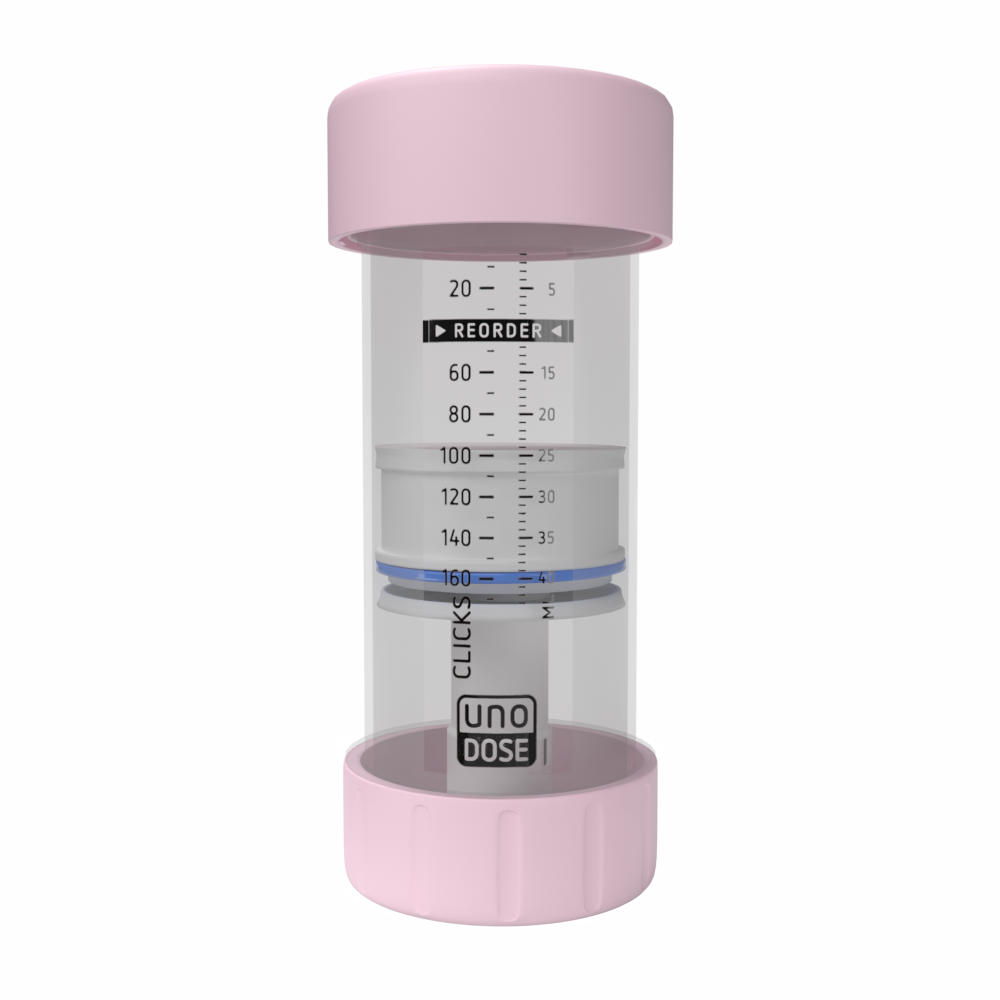 UnoDose™ Dosier-Topikator, 42 ml, Pink (25er-Packung)
