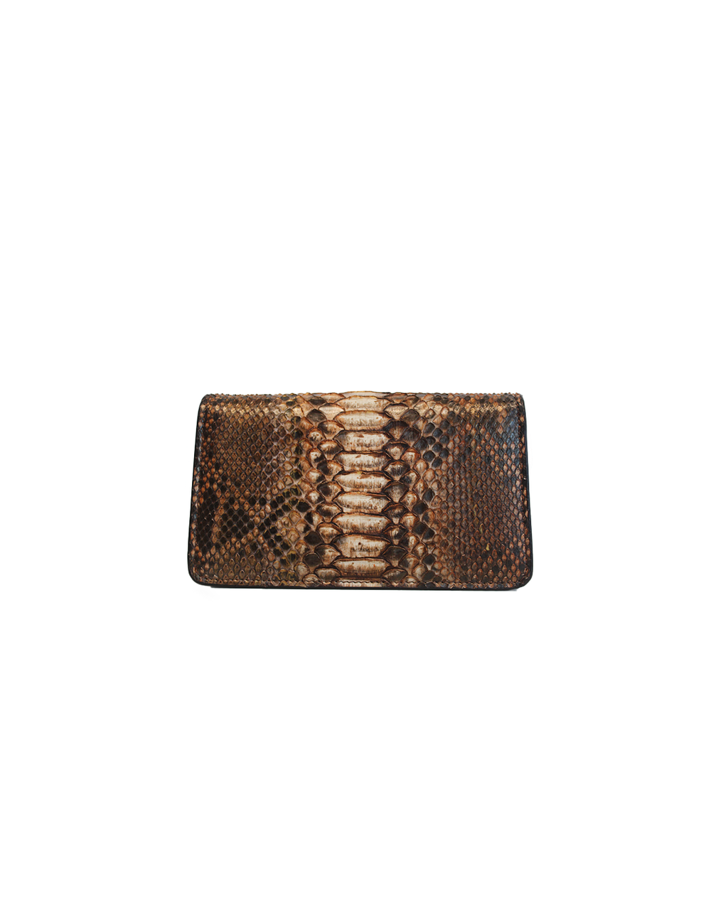 The Met Clutch in Brown Frapuccino