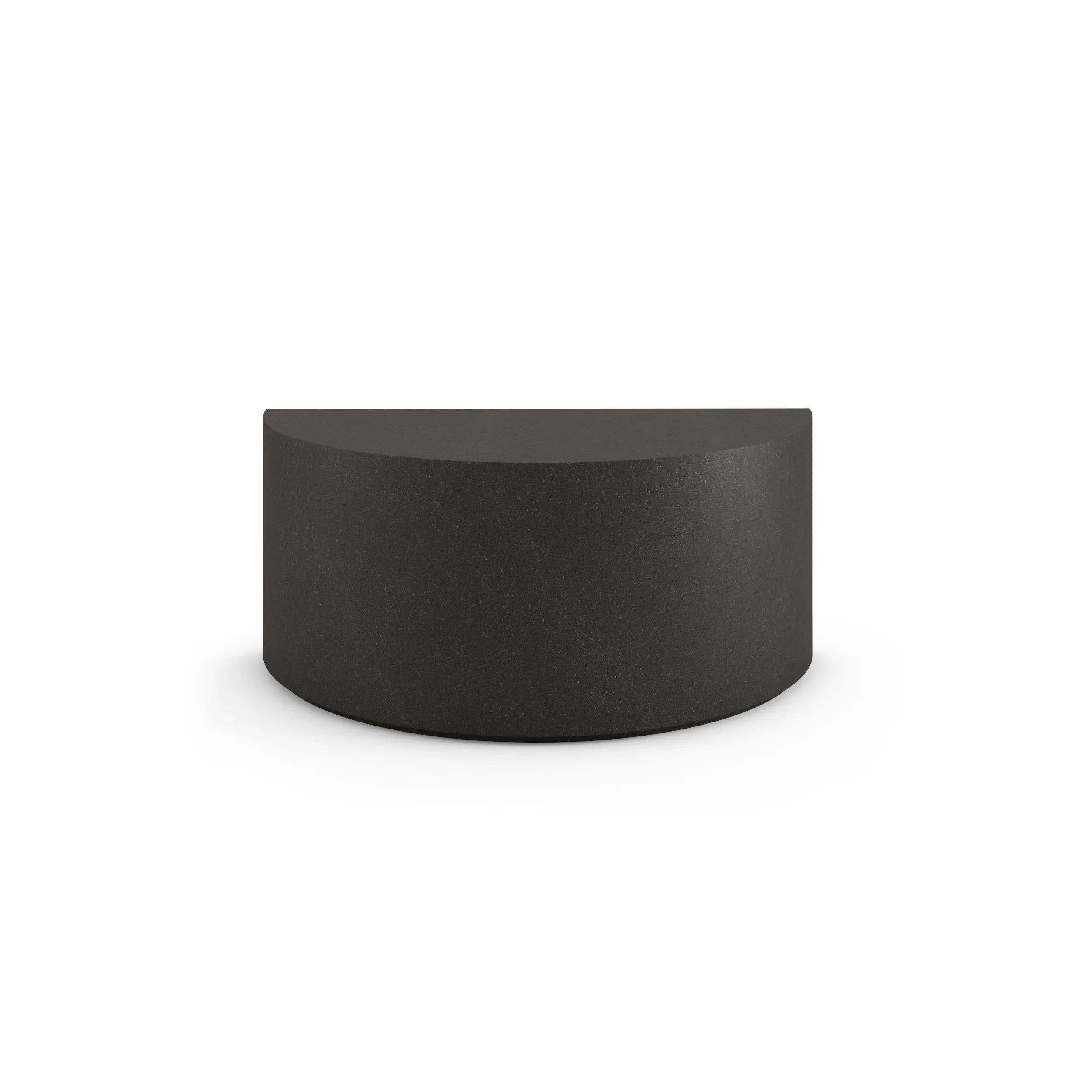 Concrete Coffee Table - 54" Half Circle