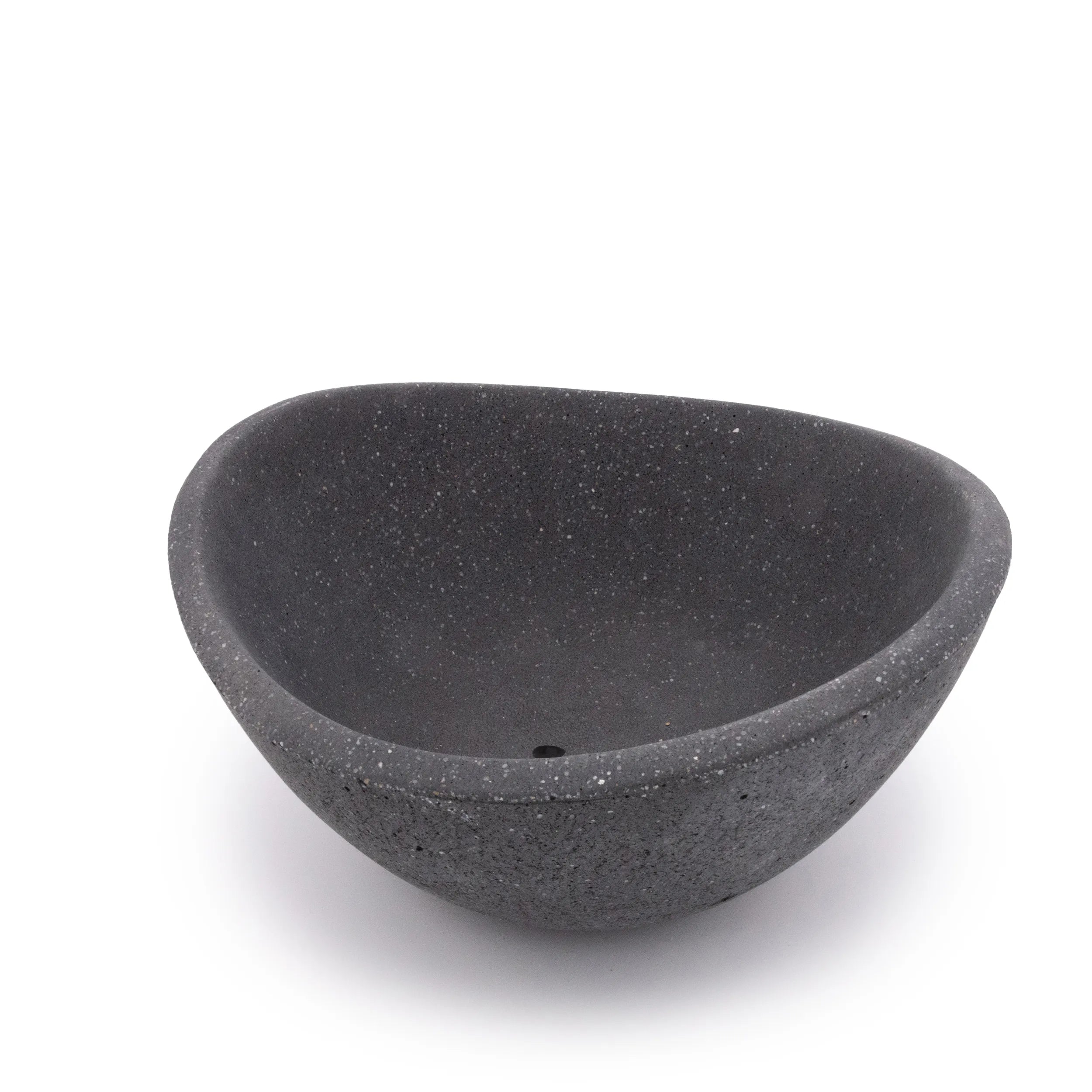 Concrete Wave Tabletop Planter