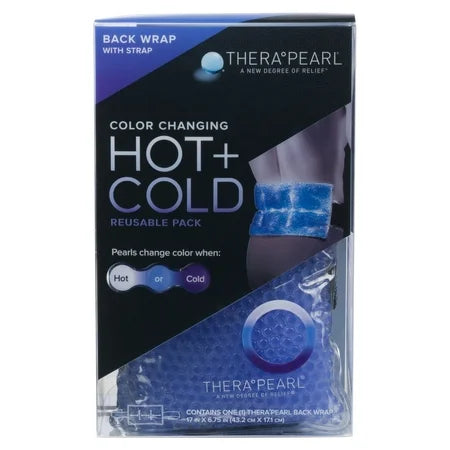 TheraPearl Hot and Cold Back Wrap, 17" x 6.75"