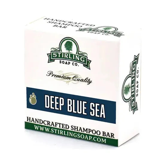 Stirling Soap Co. Deep Blue Sea Shampo në Trajtë Sapuni 3.8 Oz