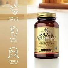 Solgar Folat Acidi Folik 800 mcg - 250 Kapsula Veçetale