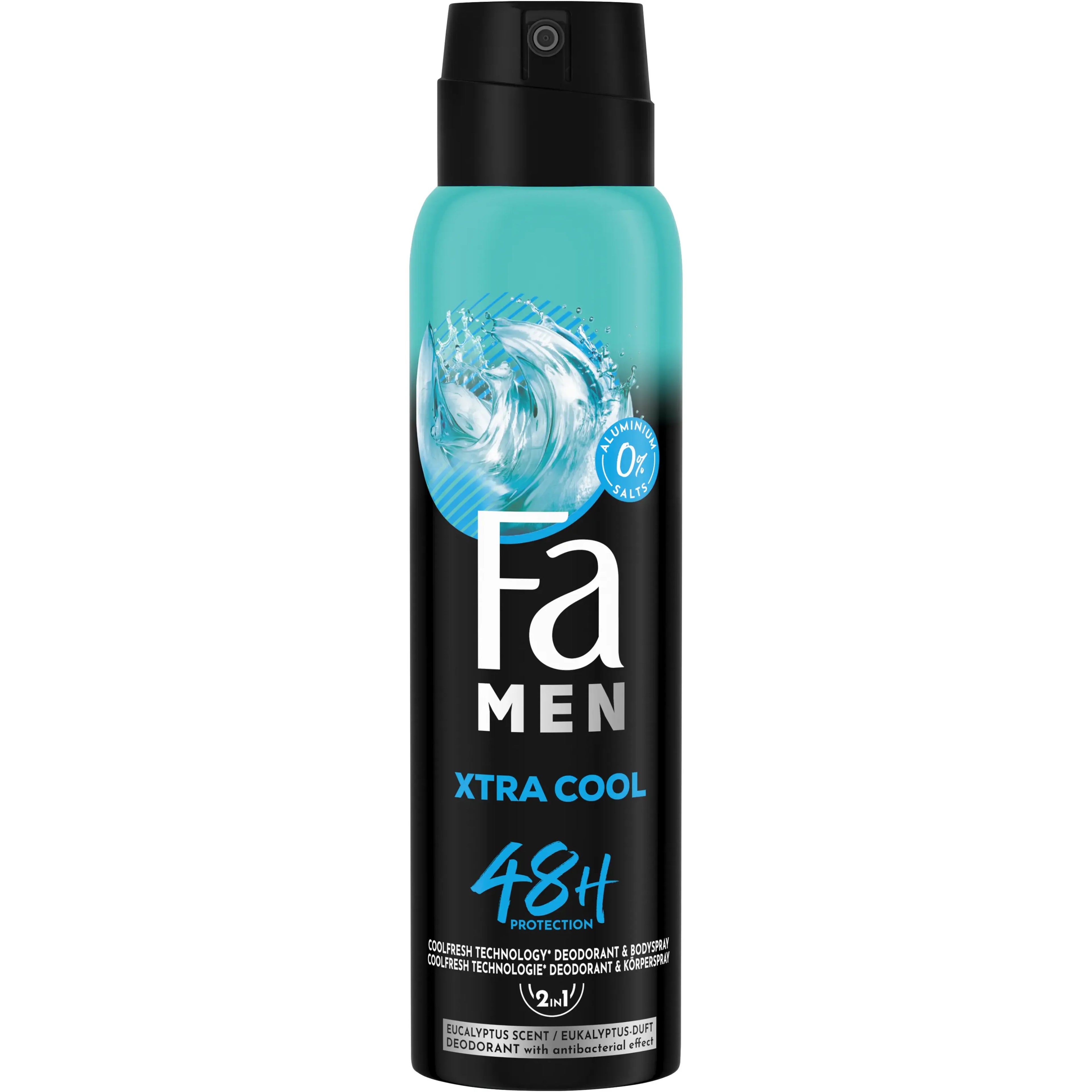 Fa Men Xtra Cool Deodorant Spray 48h Eiskalte Frische & Schutz 150ml