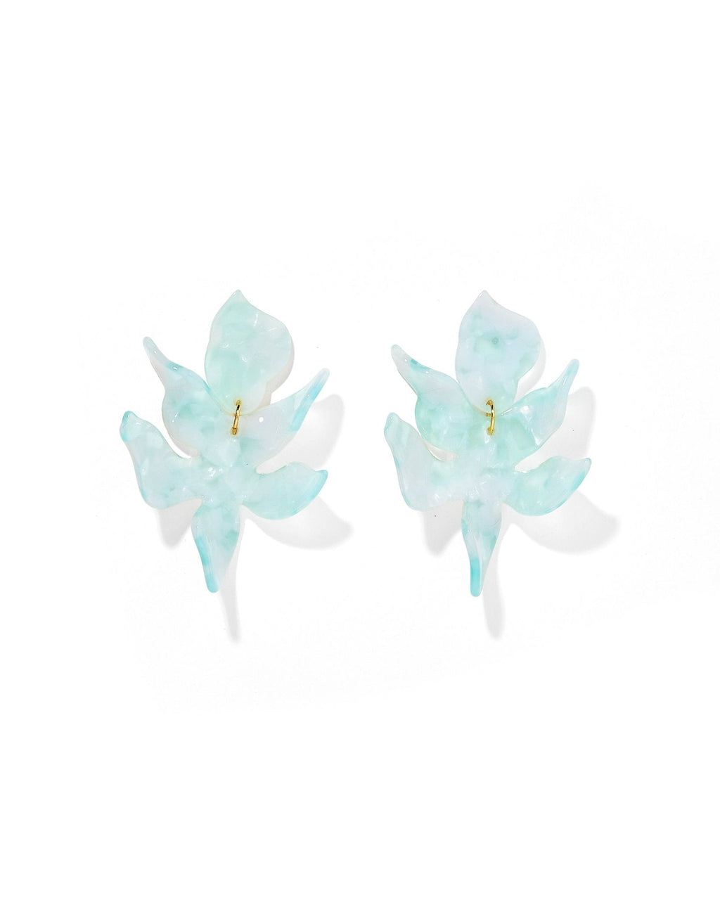 Flora Statement Earrings - Jelly Mint