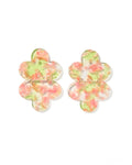 Gianna Statement Earrings - Cherry Blossom