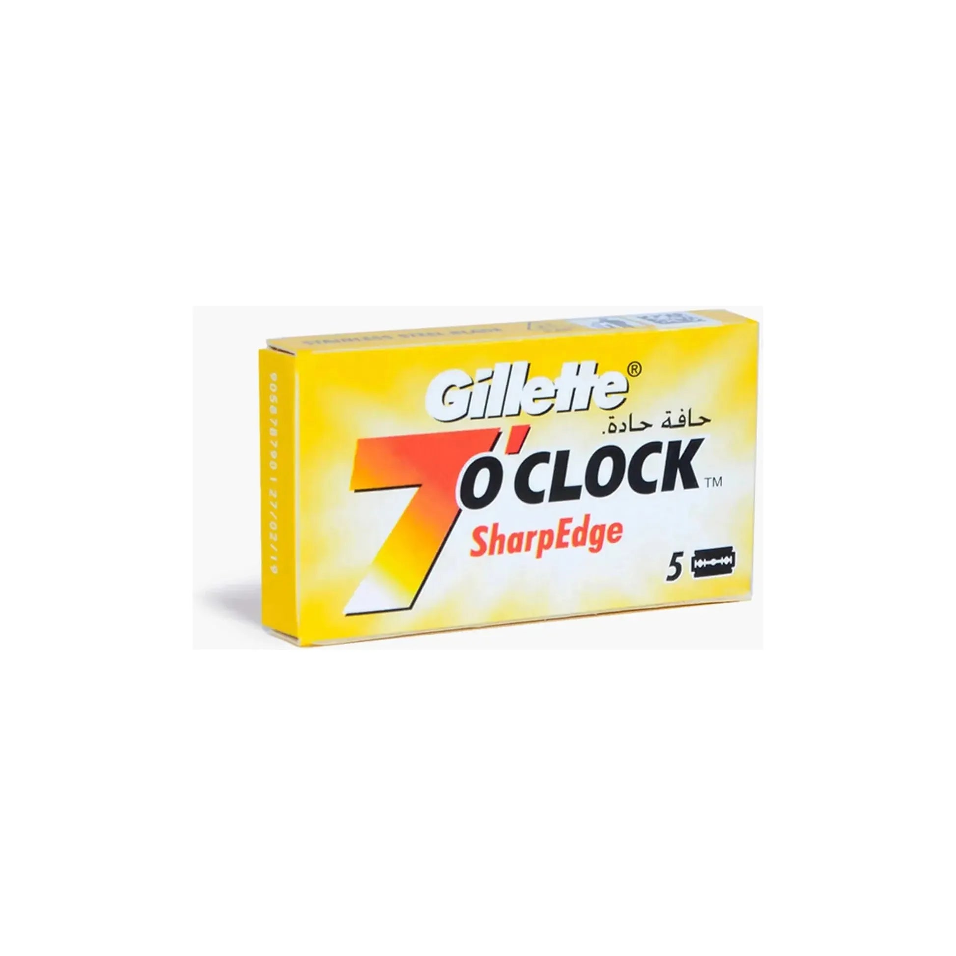 Gillette 7 O`Clock Sharp Edge Rasierklingen – 20x5er-Pack