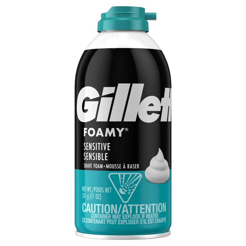 Shkumë Rroje Gillette Foamy për Lëkurë të Ndjeshme 311g