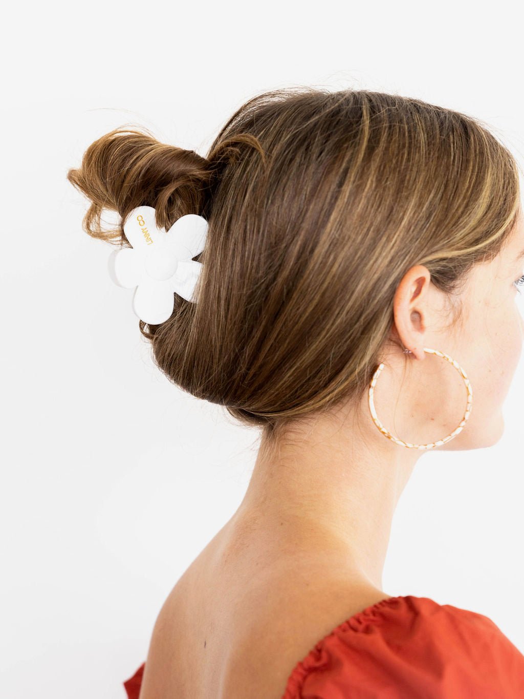 Hair Clip - Gigi - Pinot Noir