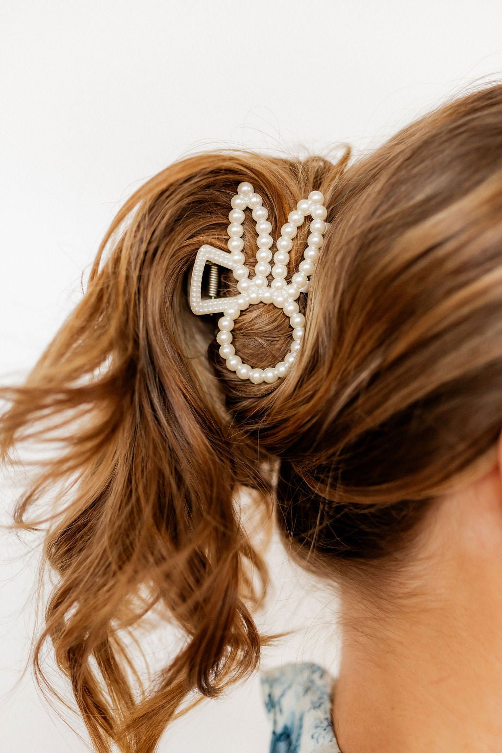Hair Clip - Paris Pearl Bunny